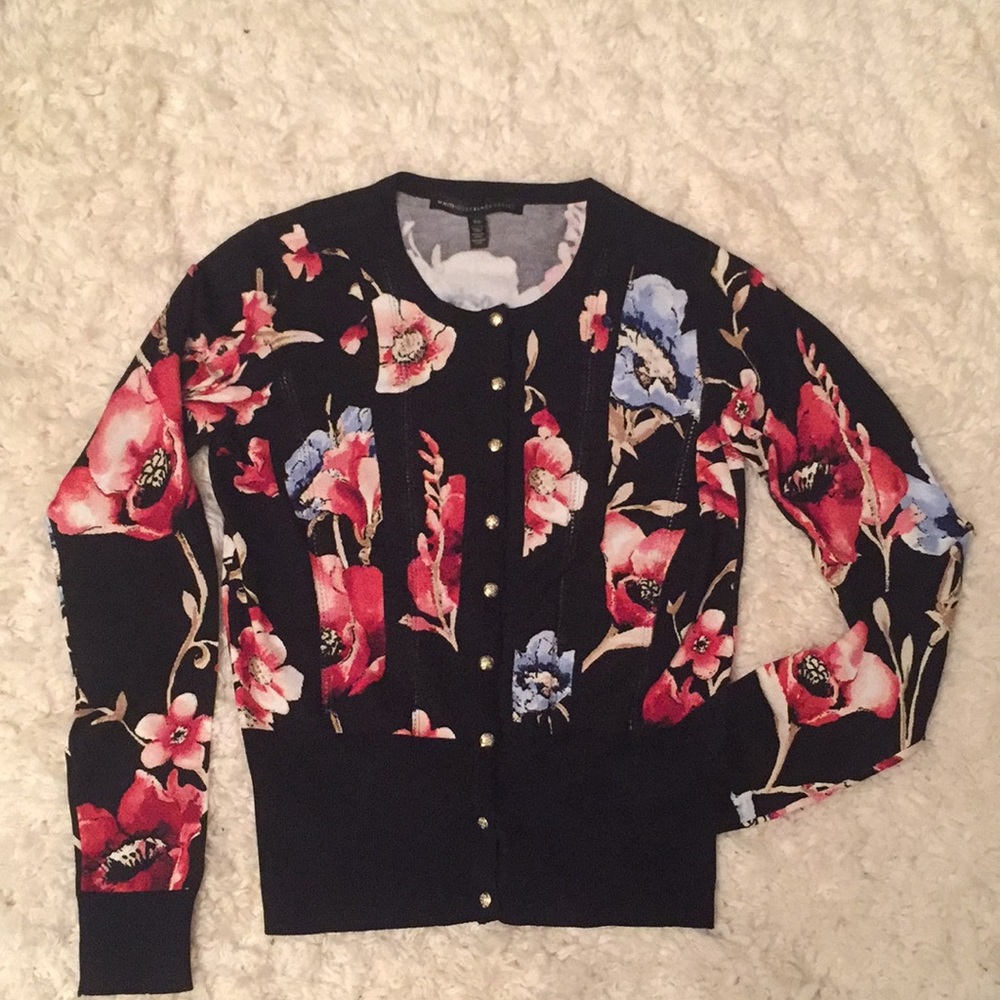 WHBM Floral Printed Cardigan✨